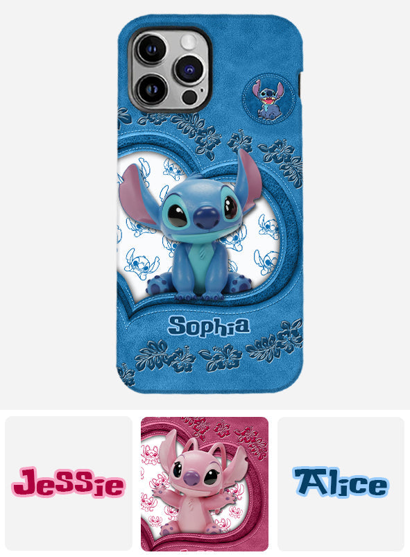 Blue Ohana - Personalized Ohana Full Print Phone Case