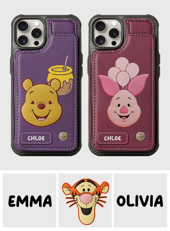 Friends Adventure - Personalized Mouse Wallet Phone Case