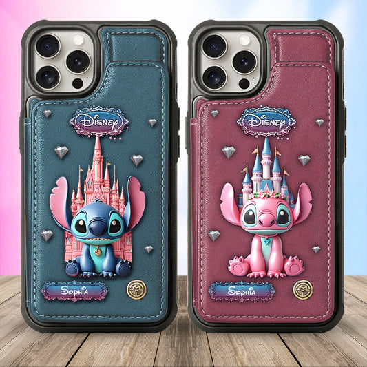 Blue Ohana - Personalized Ohana Wallet Phone Case