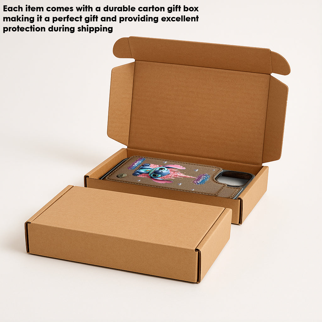 Blue Ohana - Personalized Ohana Wallet Phone Case