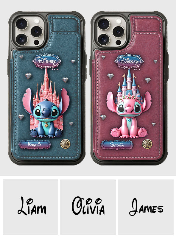 Blue Ohana - Personalized Ohana Wallet Phone Case