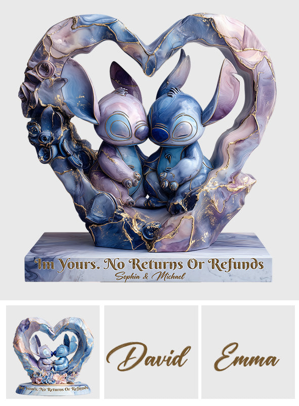 I'm Yours - Personalized Ohana Custom Shaped Acrylic Plaque