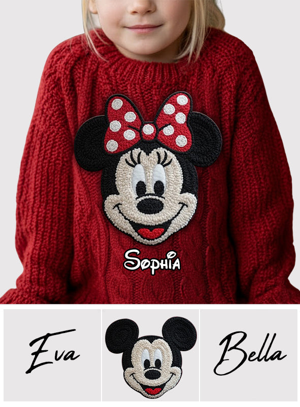 Magical Christmas - Personalized Mouse Ugly Sweater