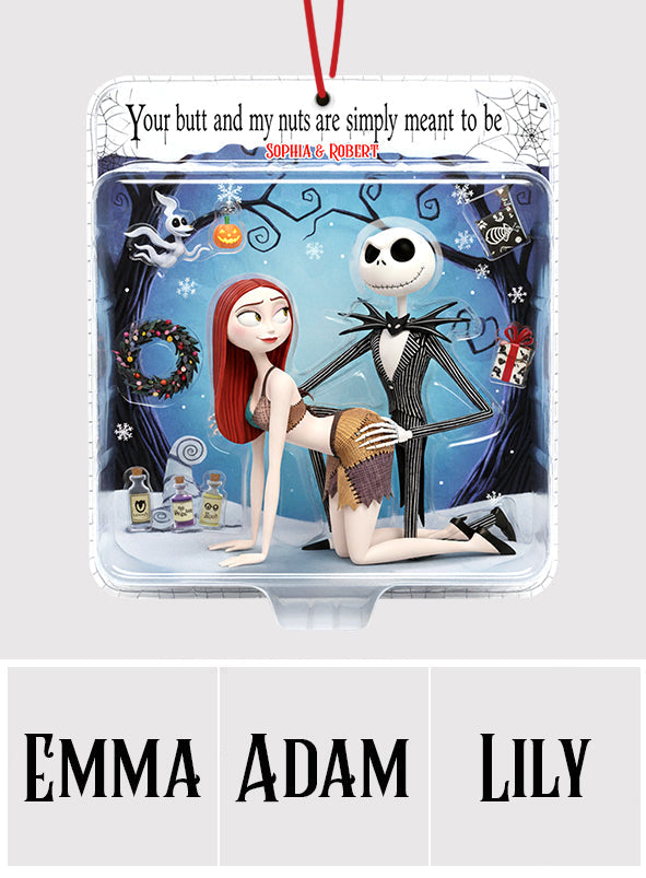 Naughty Horror Couple Toy-Box - Personalized Nightmare Ornament