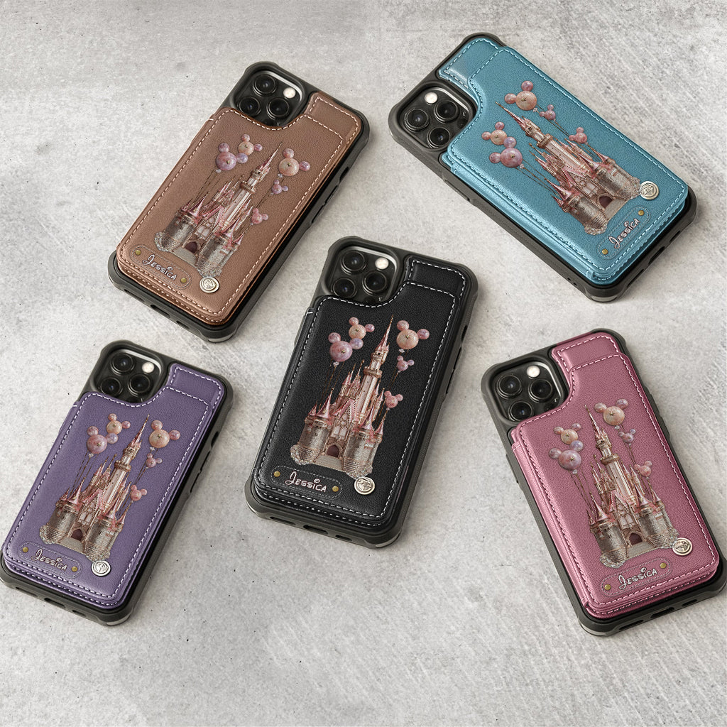 Believe In Magic - Personalized Mouse Wallet Phone Case