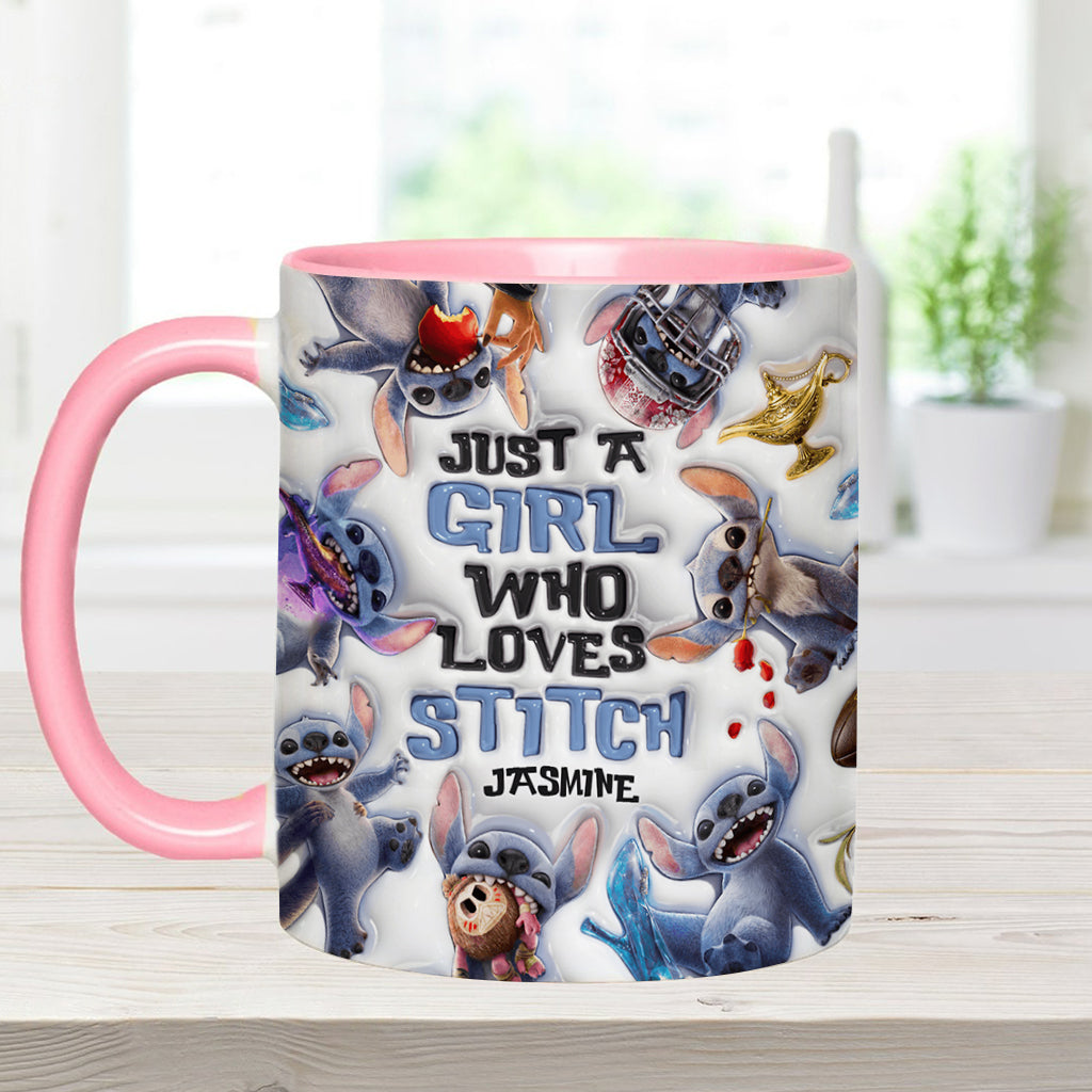 Blue Ohana - Personalized Ohana Accent Mug