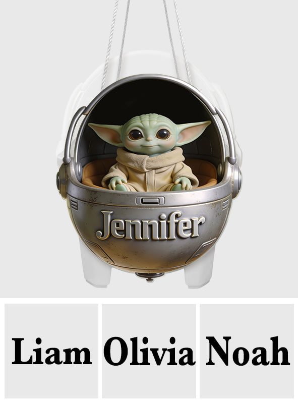 Baby Green - Personalized The Force Hanging Pot