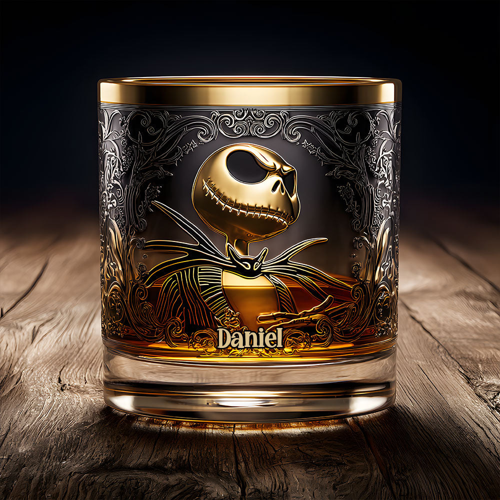 Whiskey Nightmare - Personalized Nightmare Whiskey Glass