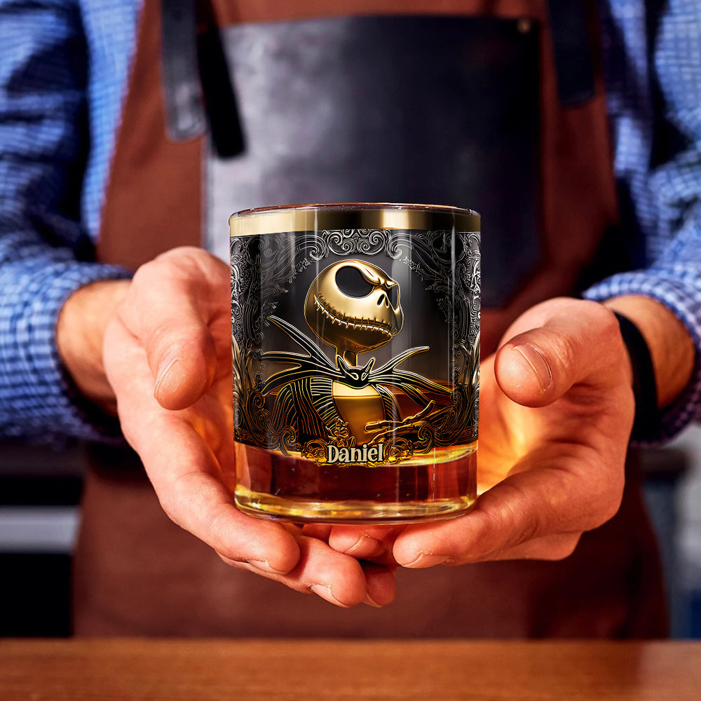 Whiskey Nightmare - Personalized Nightmare Whiskey Glass
