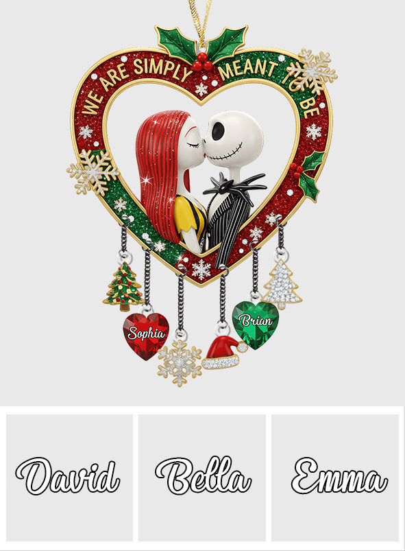 Simply Meant To Be - Personalized Nightmare Ornament With Charm