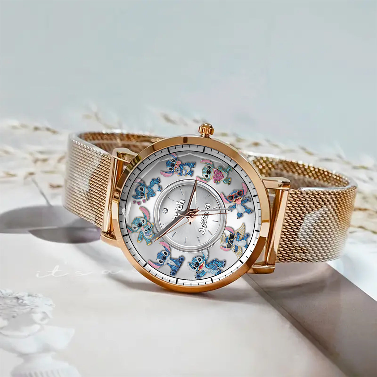Blue Ohana Friend - Personalized Ohana Women Hand Watch