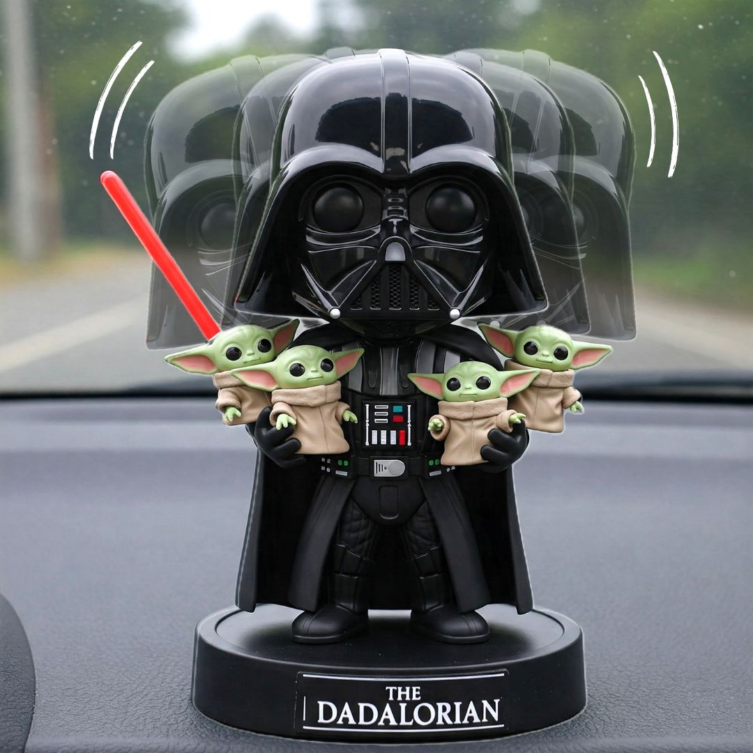 Best Dad In The Galaxy - Personalized The Force Bobblehead
