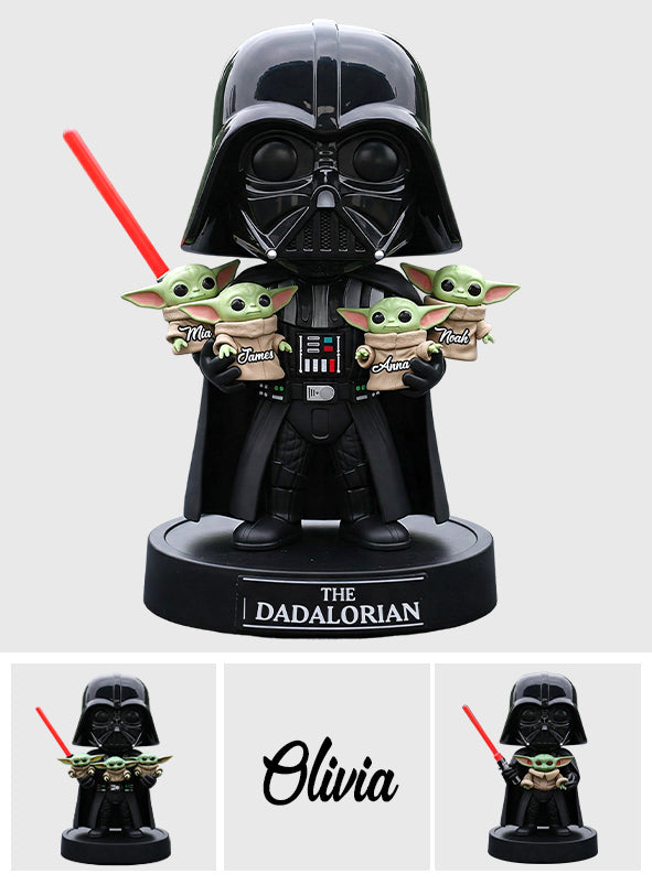 Best Dad In The Galaxy - Personalized The Force Bobblehead
