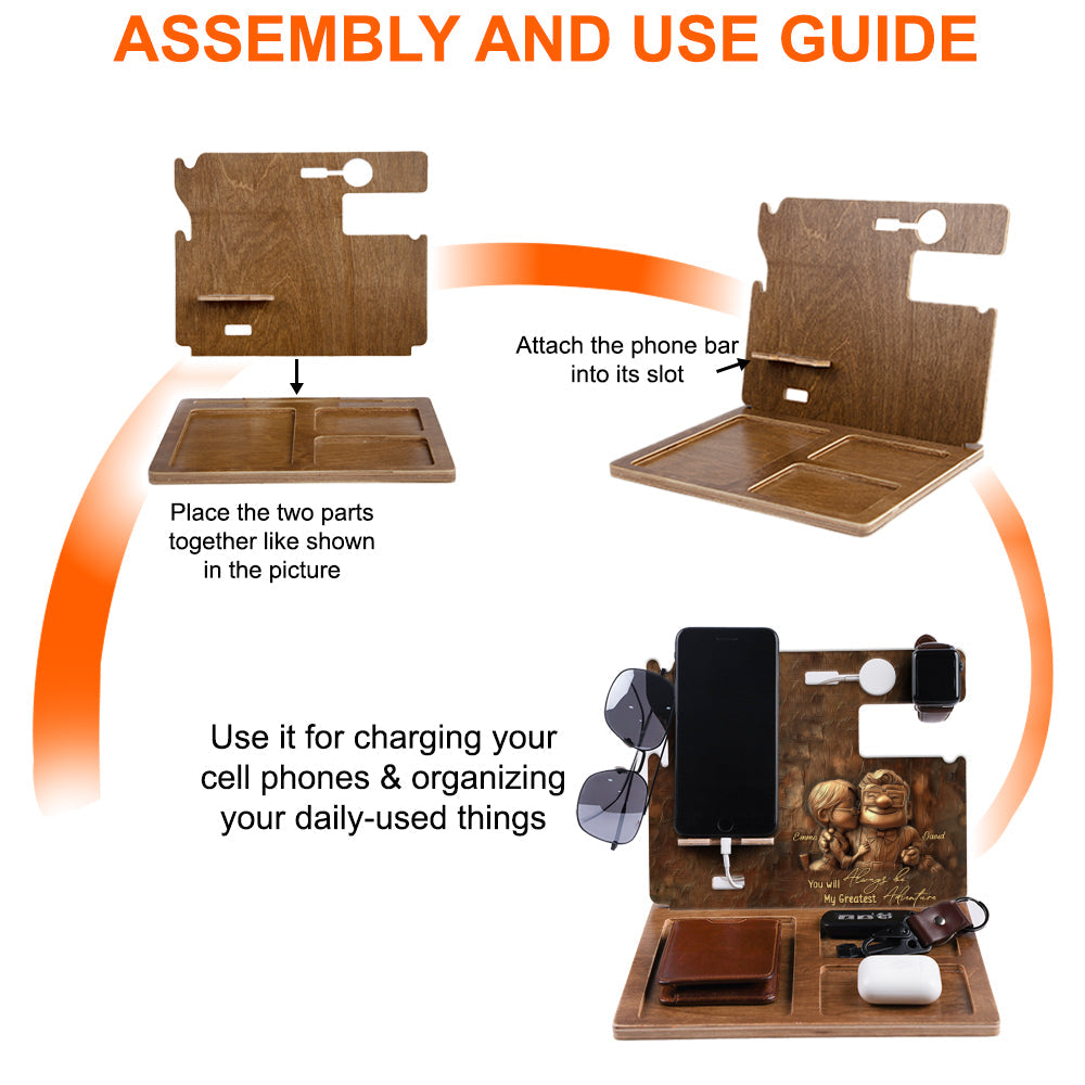 You Are My Greatest Adventure - Personalized Mouse Docking Station