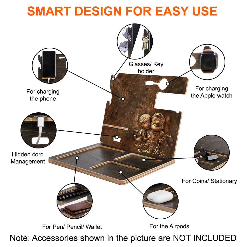 You Are My Greatest Adventure - Personalized Mouse Docking Station