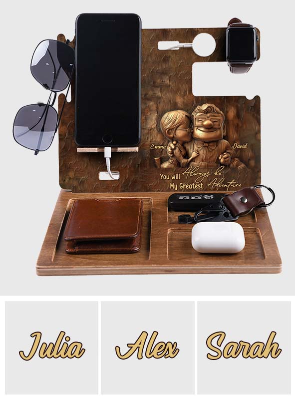 You Are My Greatest Adventure - Personalized Mouse Docking Station