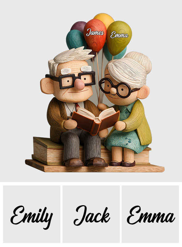 You Are My Greatest Adventure - Personalized Mouse Custom Shaped Wood Plaque