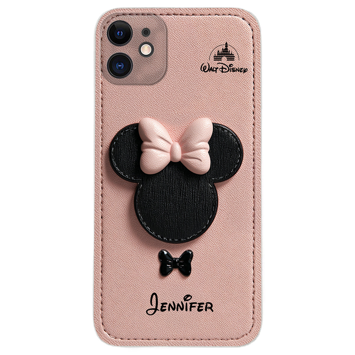 Big Ears Mouse - Personalized Mouse Leather Phone Case