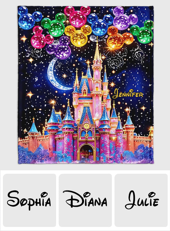Magical Day - Personalized Mouse Blanket