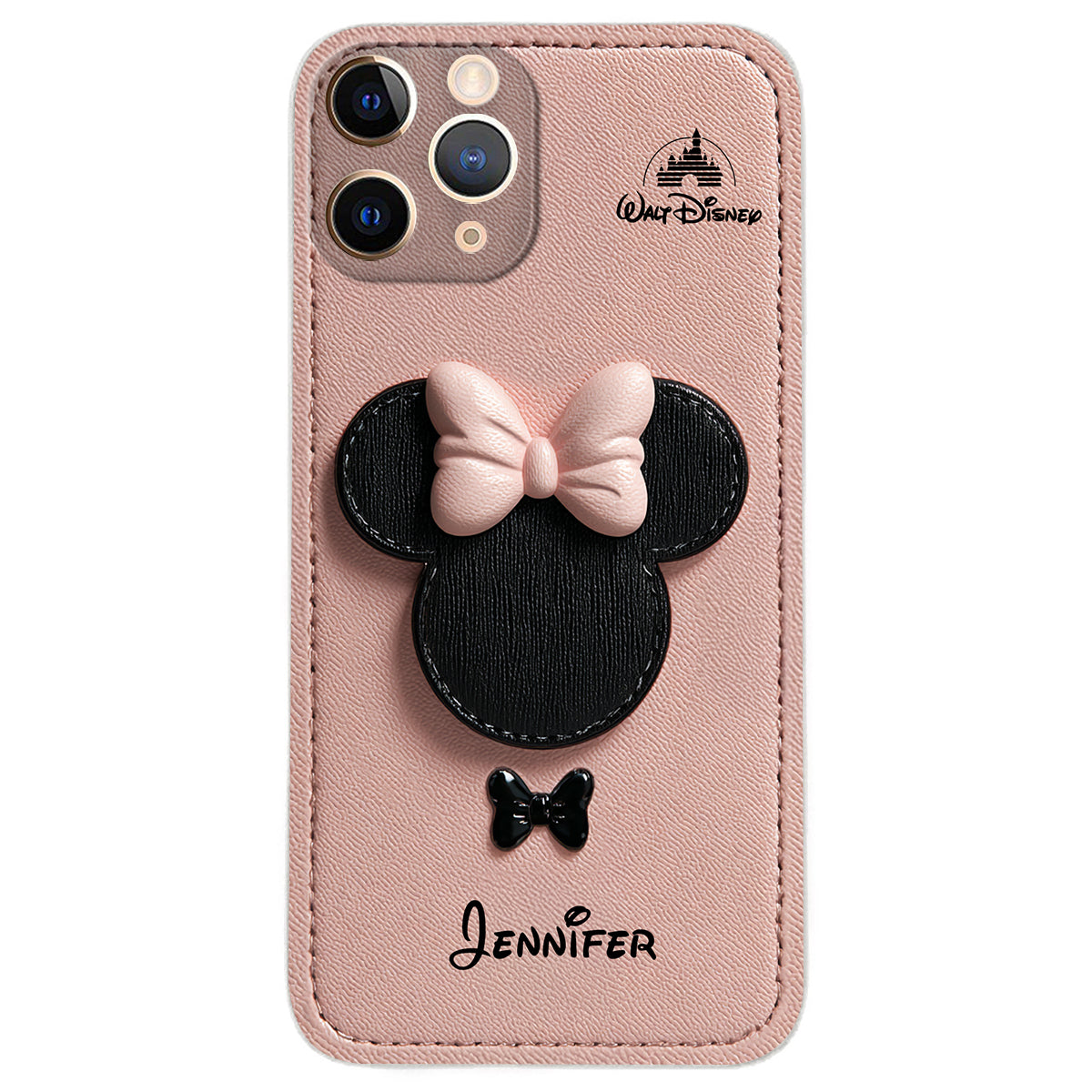 Big Ears Mouse - Personalized Mouse Leather Phone Case