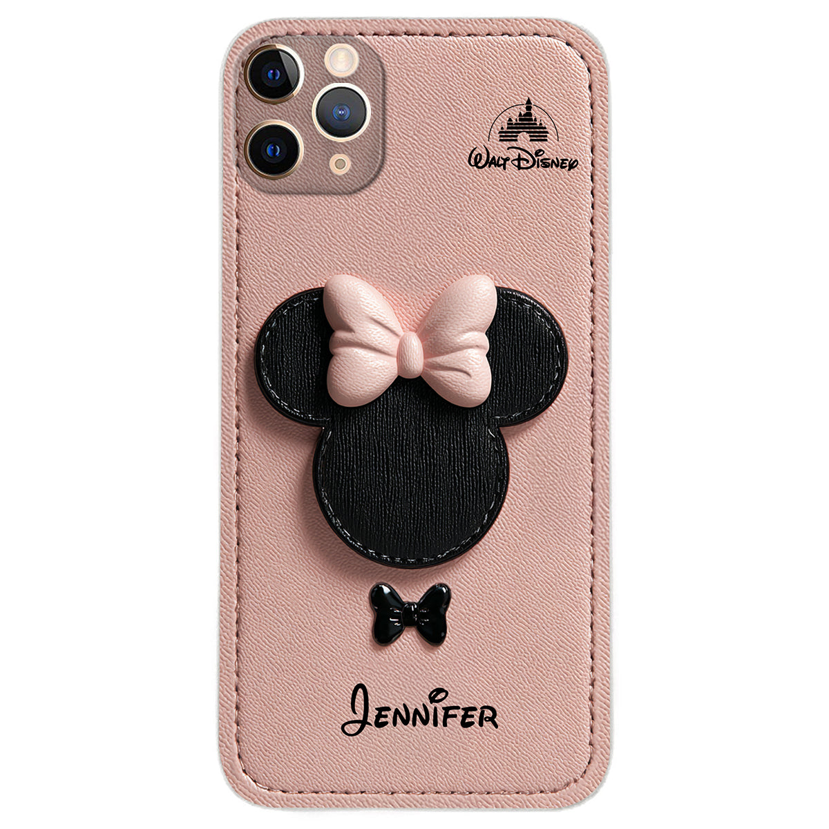 Big Ears Mouse - Personalized Mouse Leather Phone Case