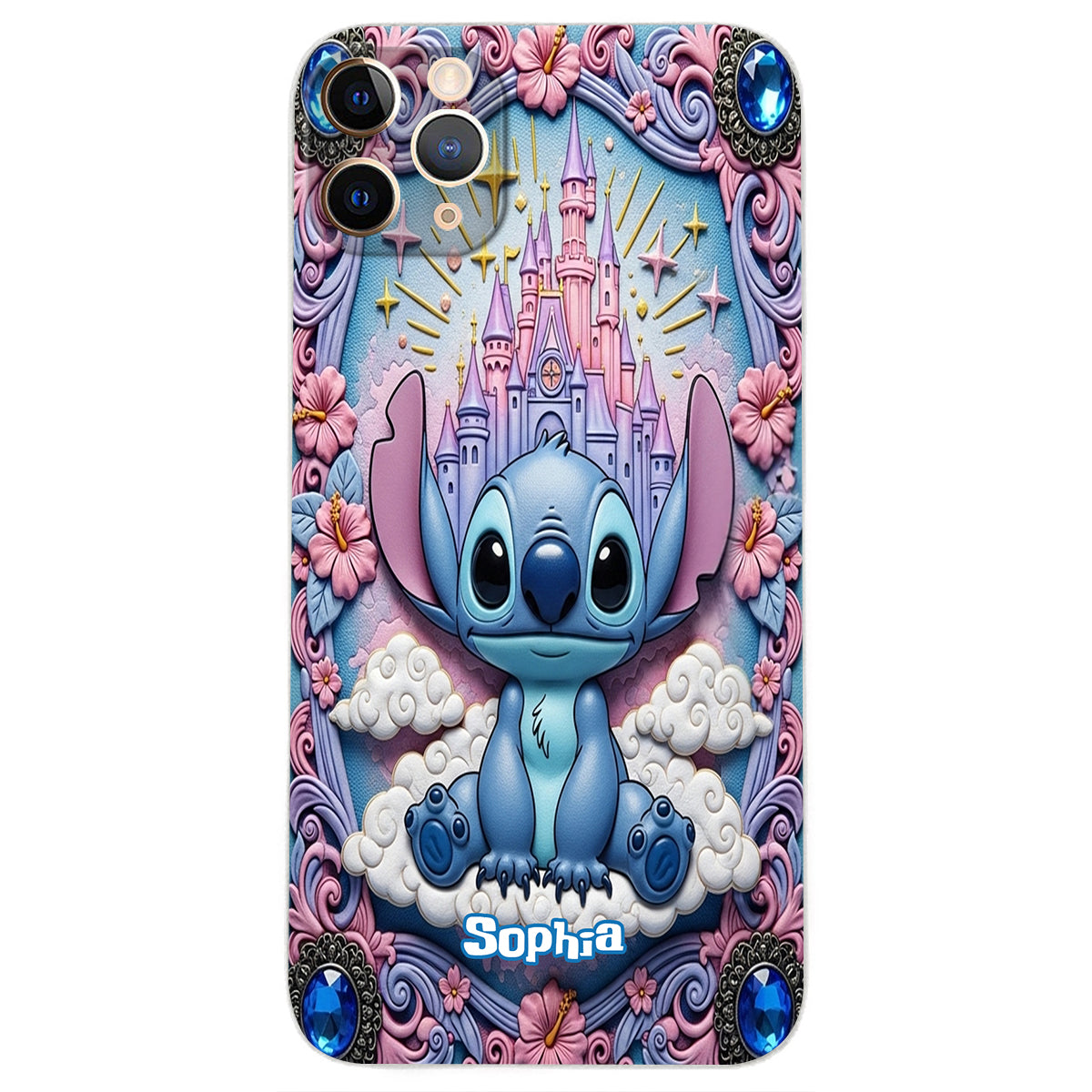 Blue Ohana - Personalized Ohana Leather Phone Case