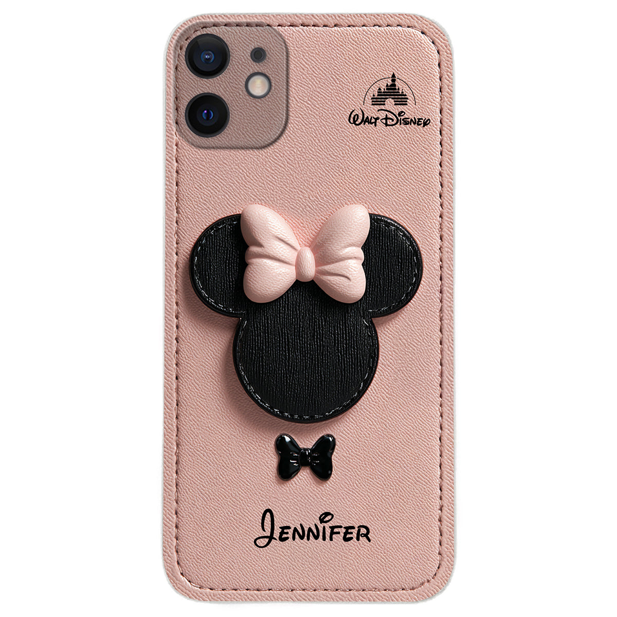 Big Ears Mouse - Personalized Mouse Leather Phone Case