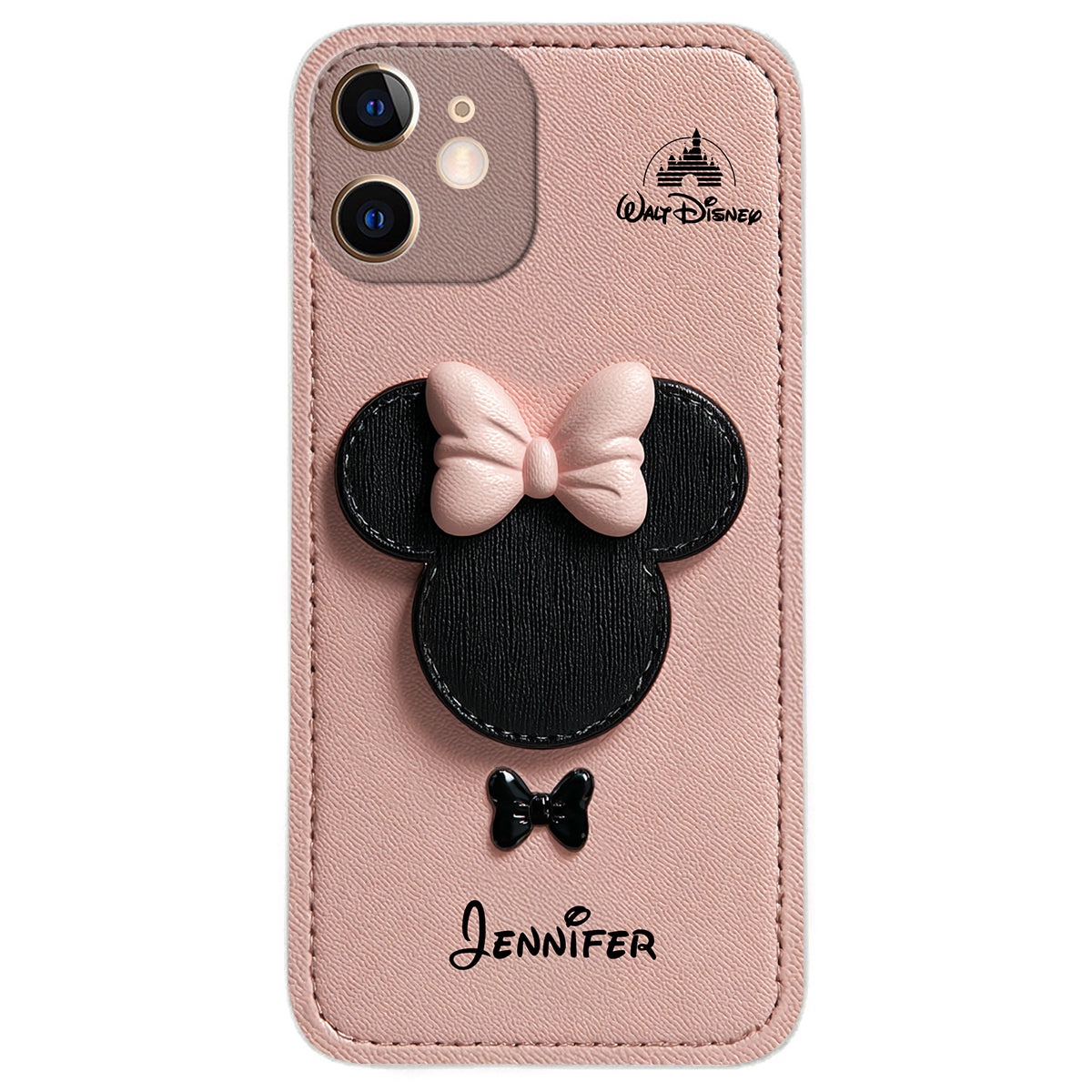 Big Ears Mouse - Personalized Mouse Leather Phone Case