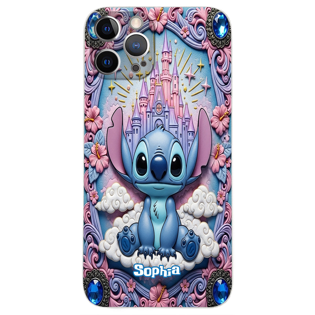 Blue Ohana - Personalized Ohana Leather Phone Case