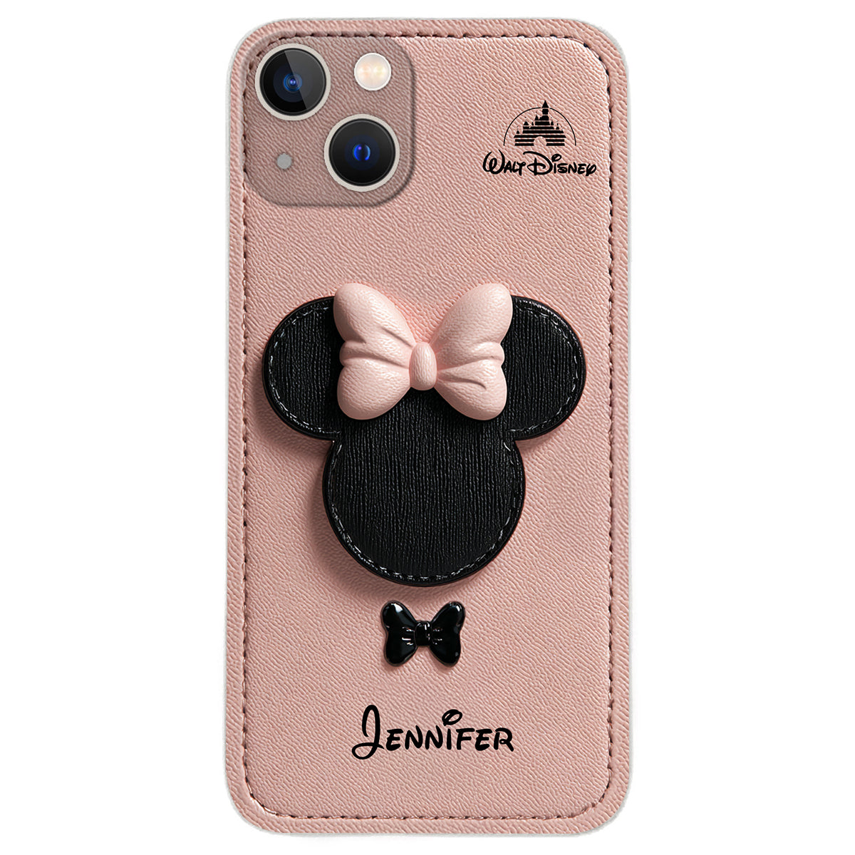 Big Ears Mouse - Personalized Mouse Leather Phone Case