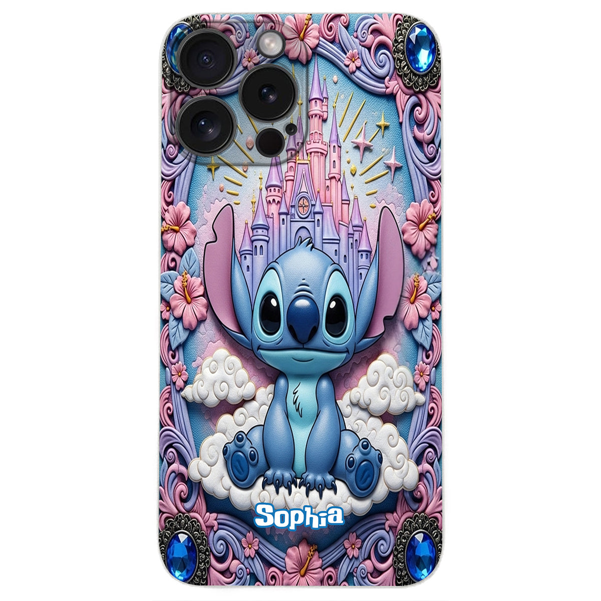 Blue Ohana - Personalized Ohana Leather Phone Case