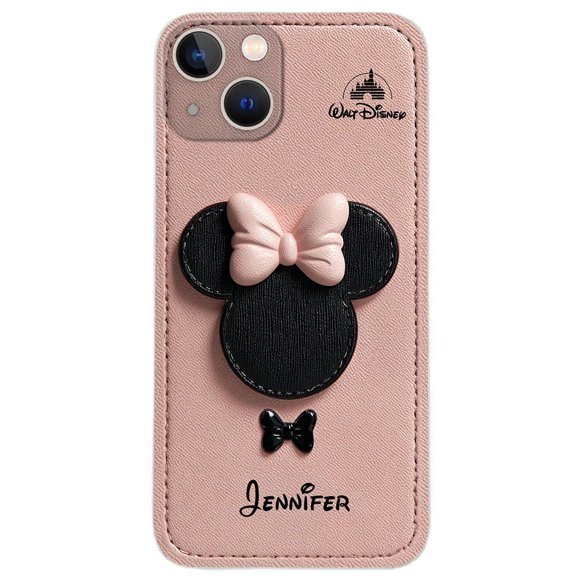 Big Ears Mouse - Personalized Mouse Leather Phone Case