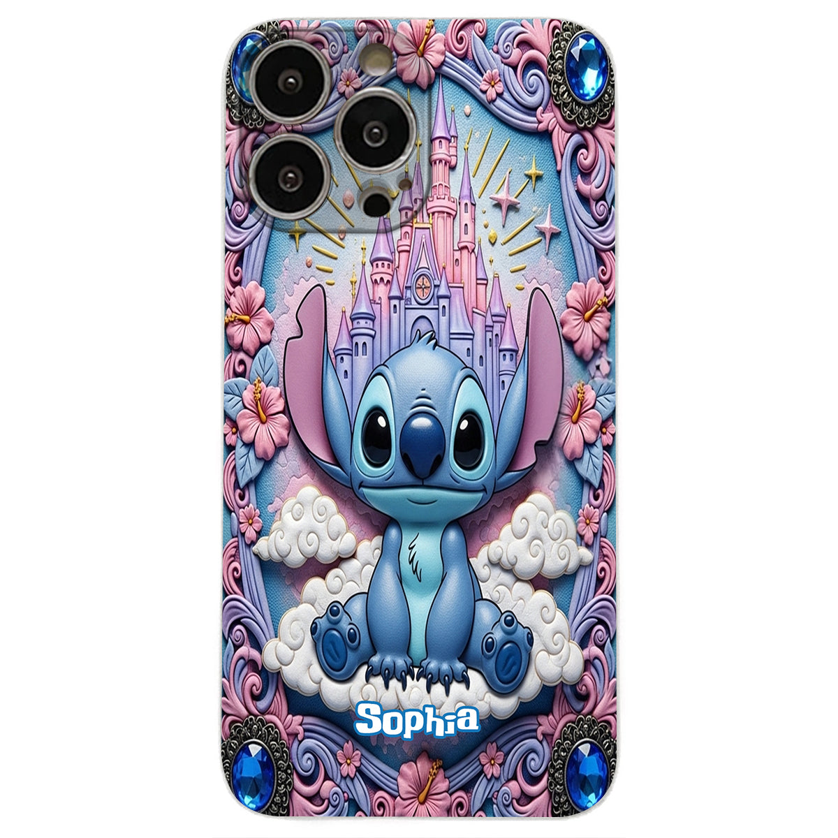 Blue Ohana - Personalized Ohana Leather Phone Case