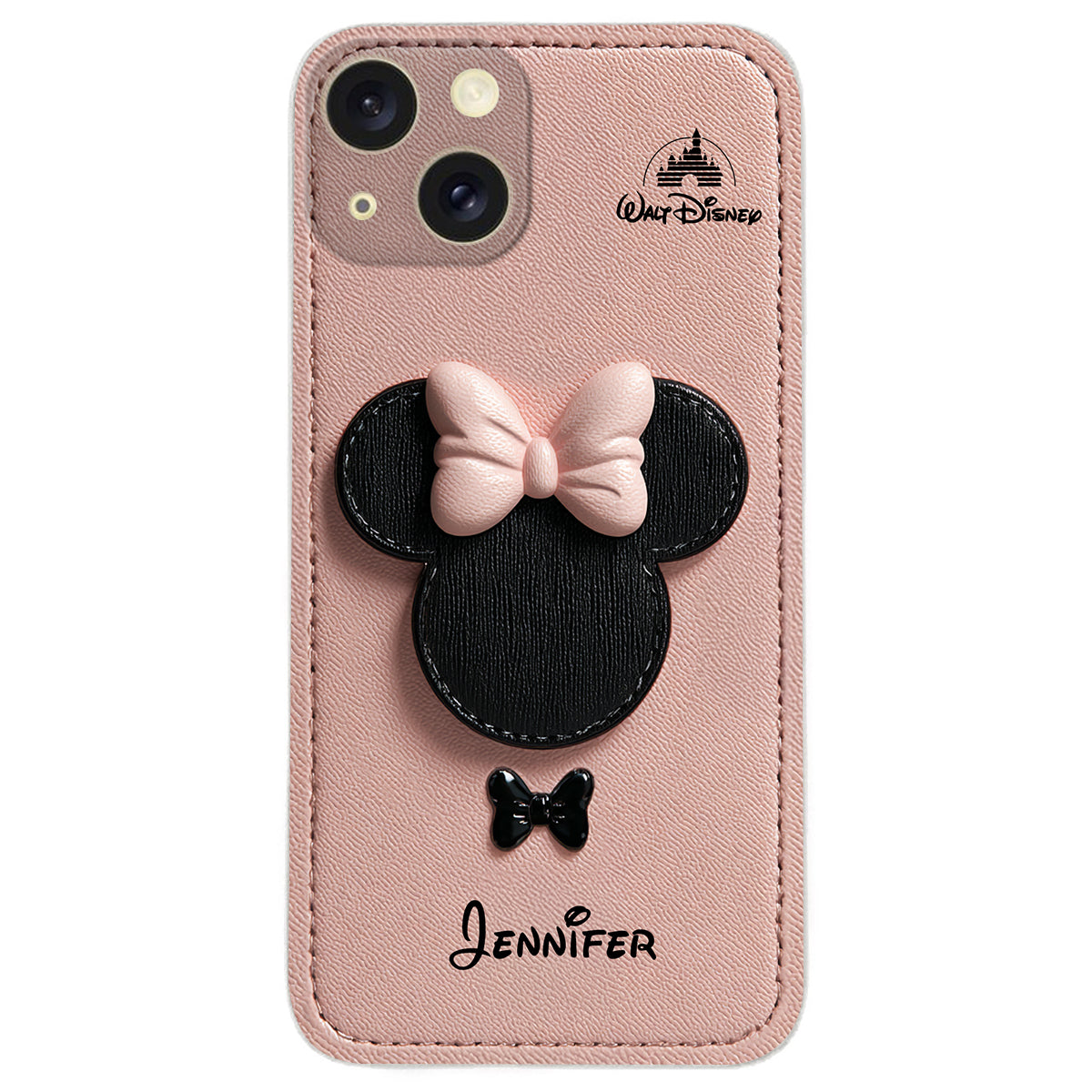 Big Ears Mouse - Personalized Mouse Leather Phone Case