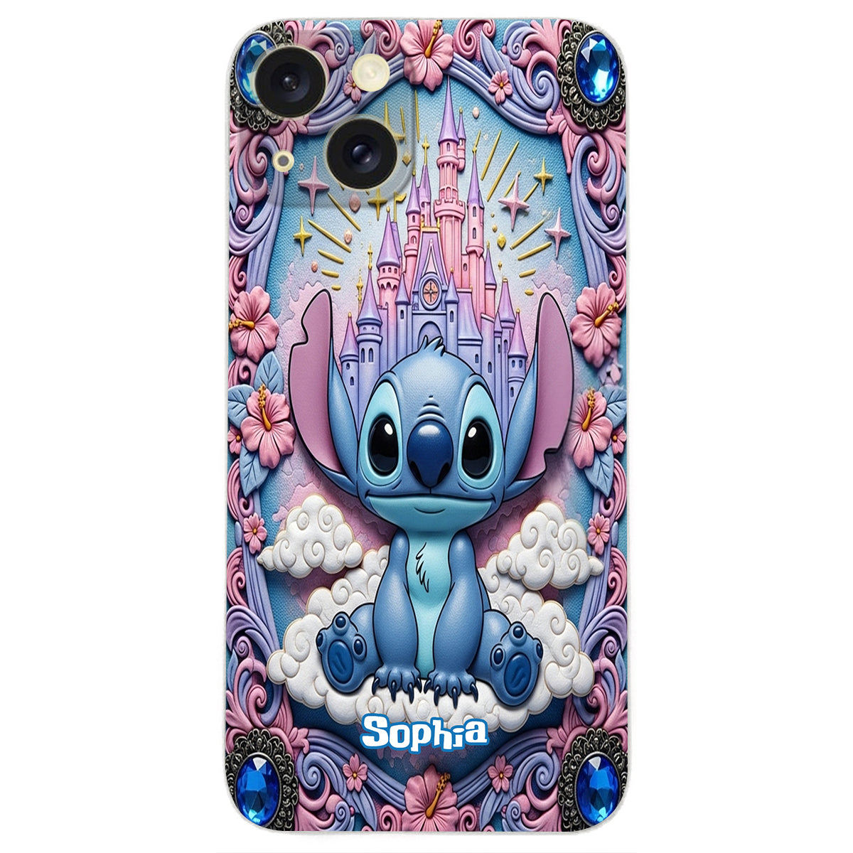 Blue Ohana - Personalized Ohana Leather Phone Case