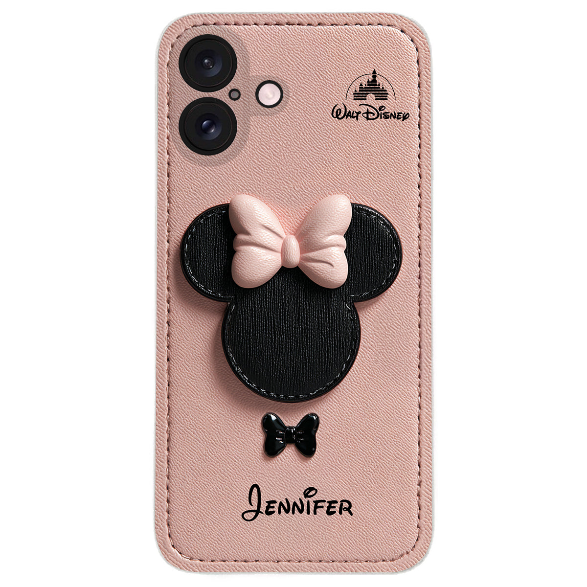 Big Ears Mouse - Personalized Mouse Leather Phone Case