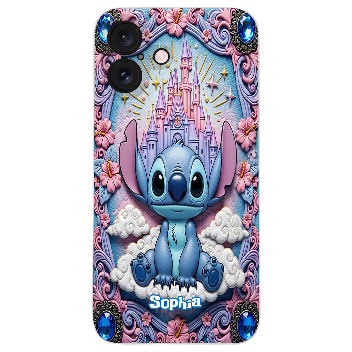 Blue Ohana - Personalized Ohana Leather Phone Case