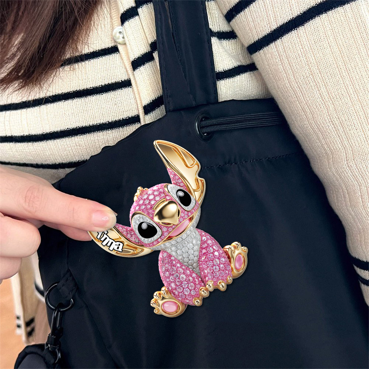 Blue Ohana - Personalized Ohana Pin