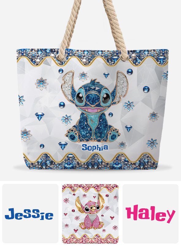 Blue Ohana - Personalized Ohana Beach Bag