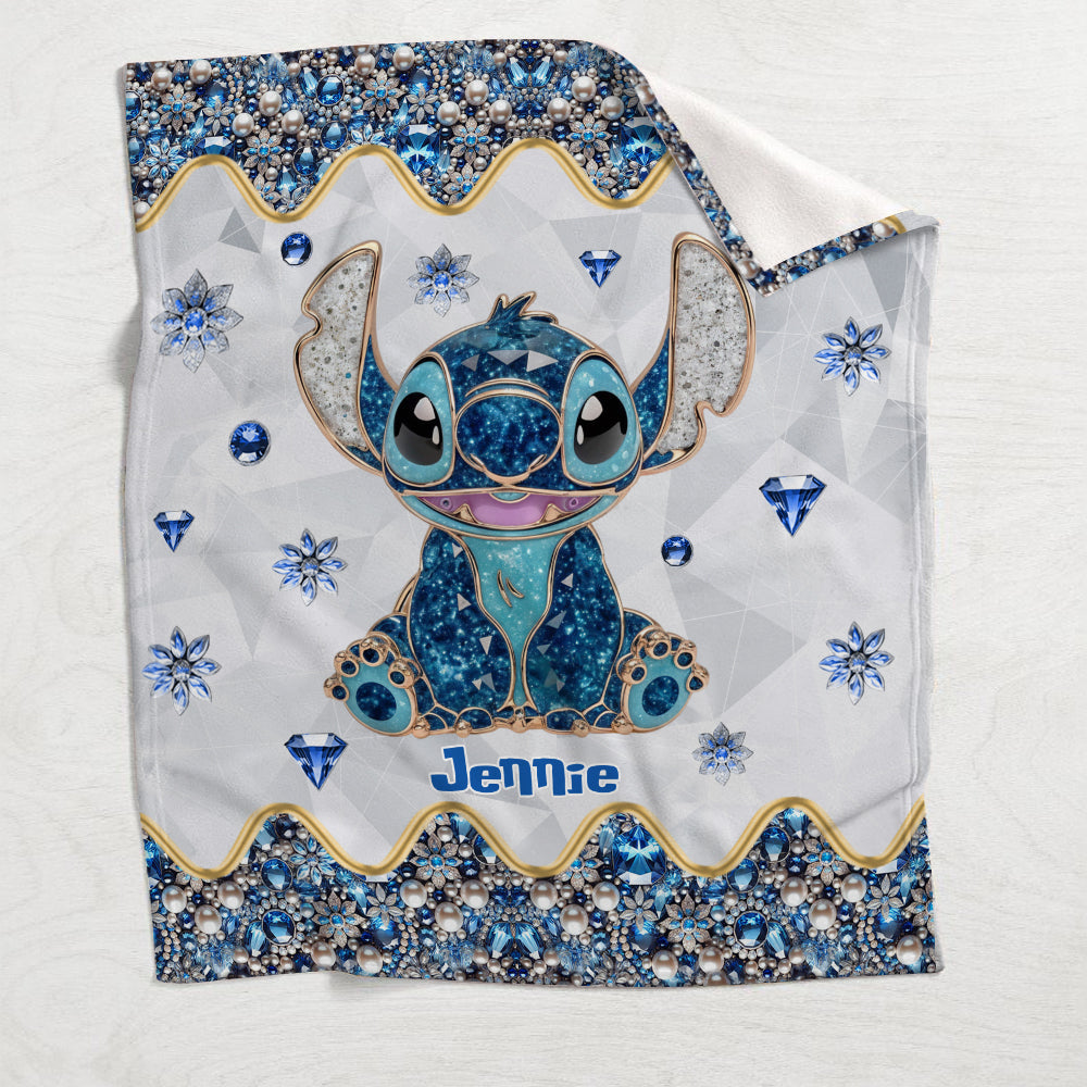 Blue Ohana - Personalized Ohana Blanket