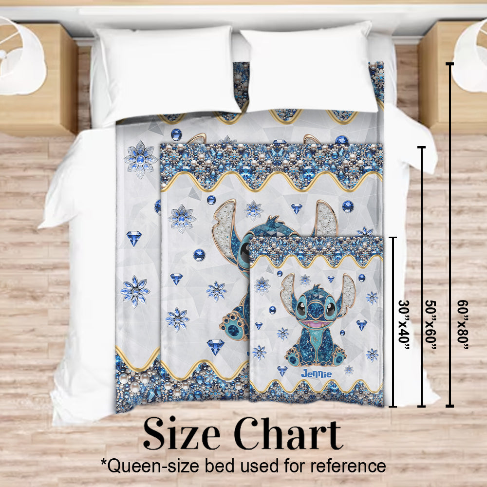 Blue Ohana - Personalized Ohana Blanket