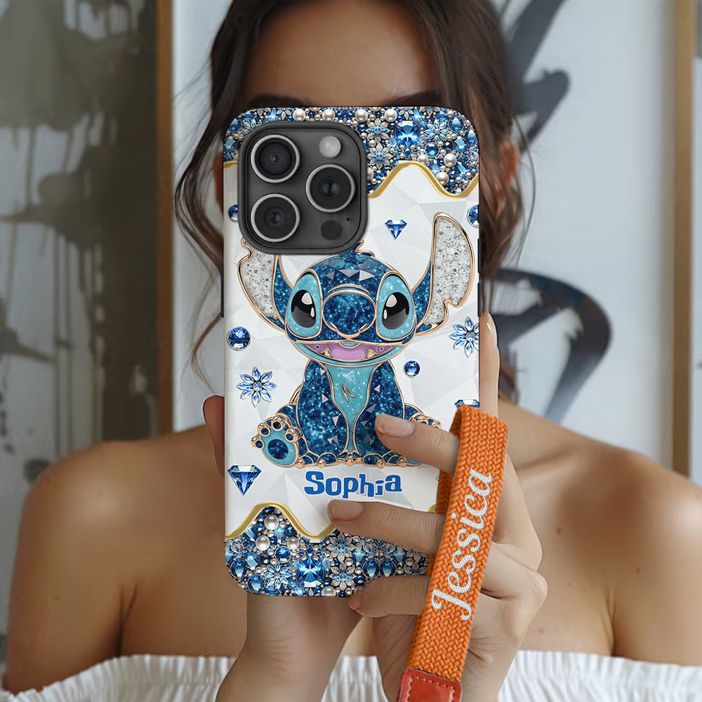 Blue Ohana - Personalized Ohana Full Print Phone Case