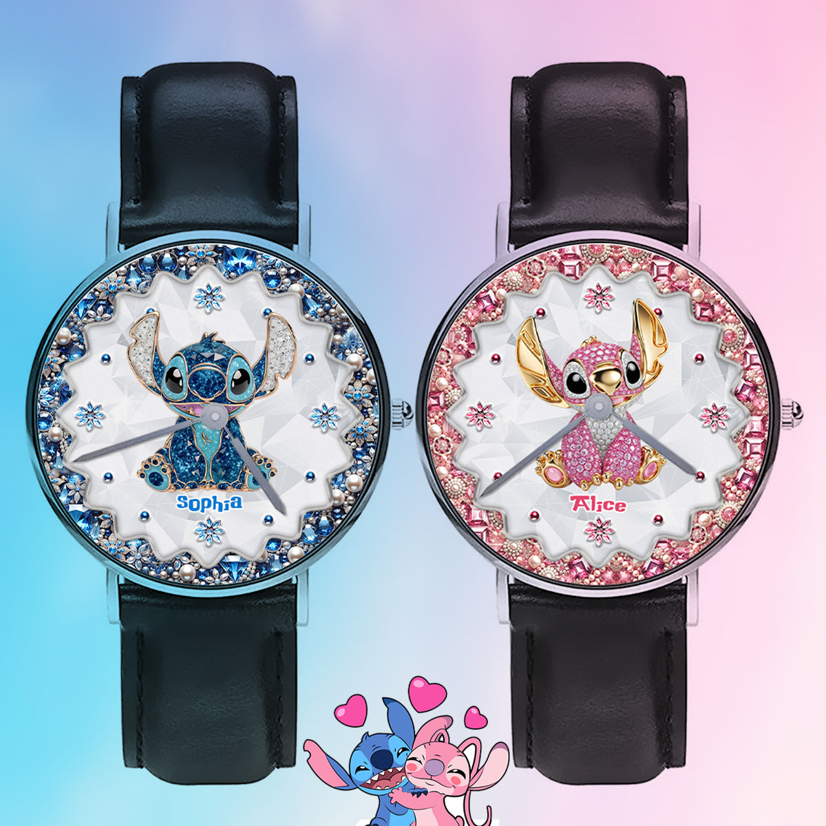 Blue Ohana - Personalized Ohana Hand Watch
