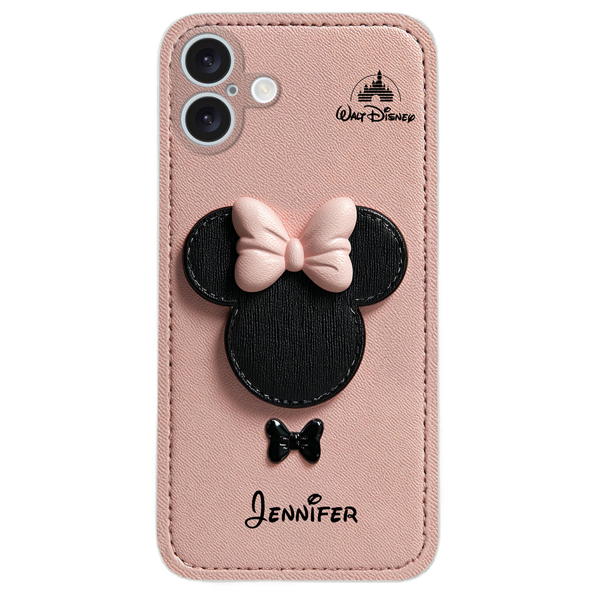 Big Ears Mouse - Personalized Mouse Leather Phone Case