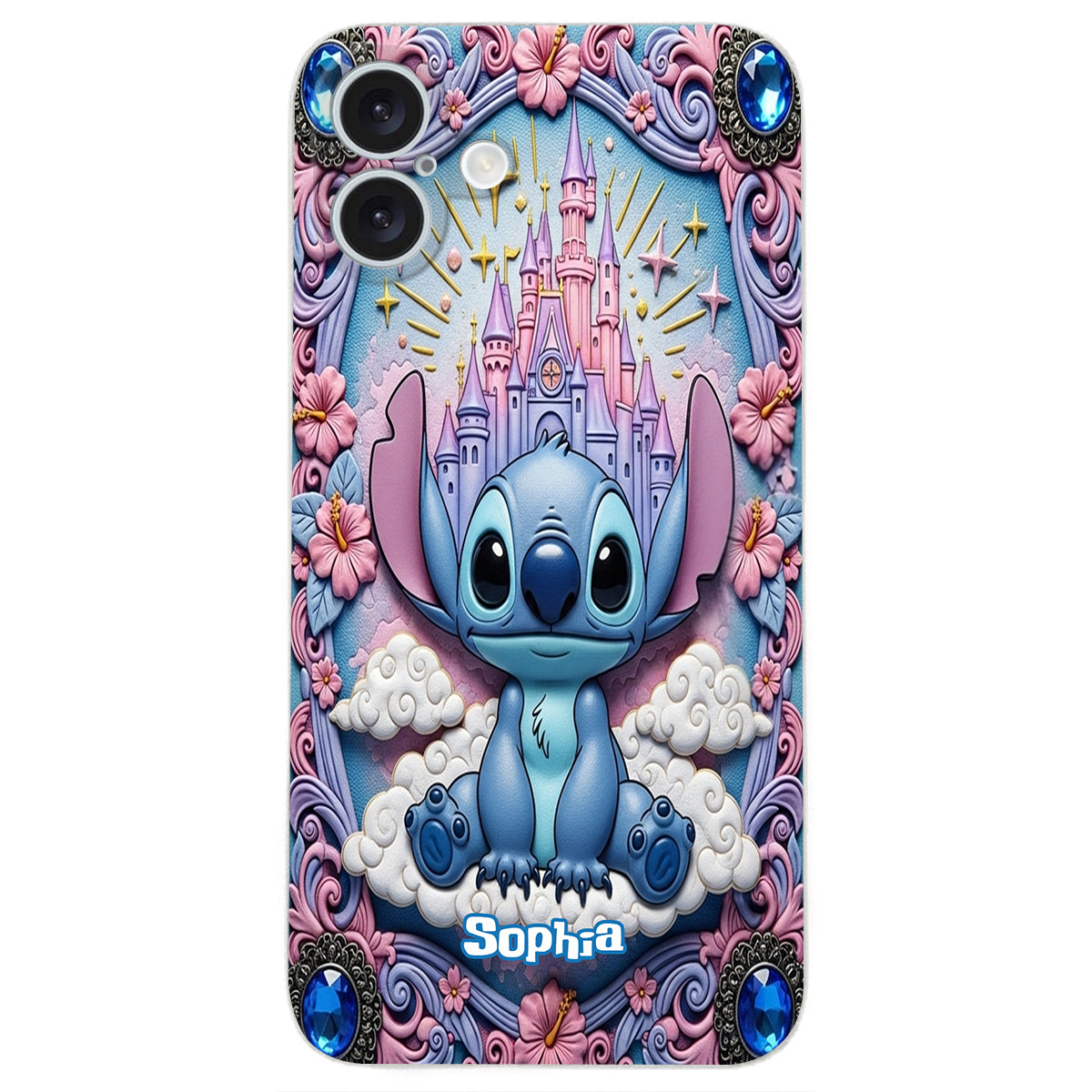 Blue Ohana - Personalized Ohana Leather Phone Case