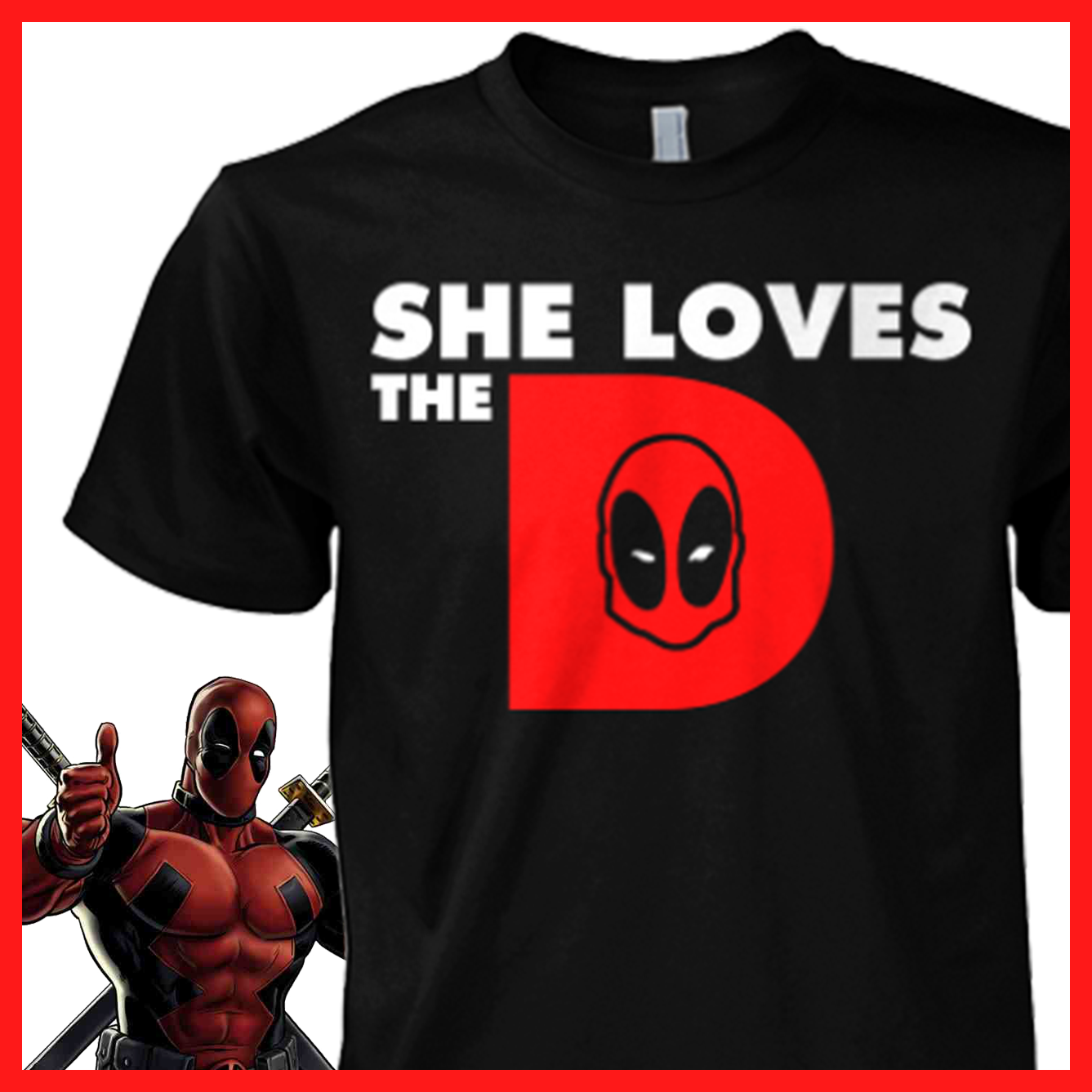She Loves The D Marvelous Universe T-shirt and Hoodie 0523