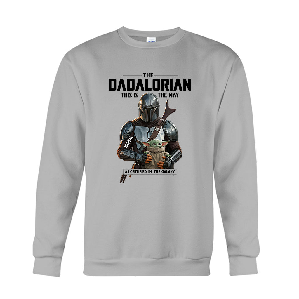 Dadalorian This Is The Way - Personalized The Force T-shirt And Hoodie