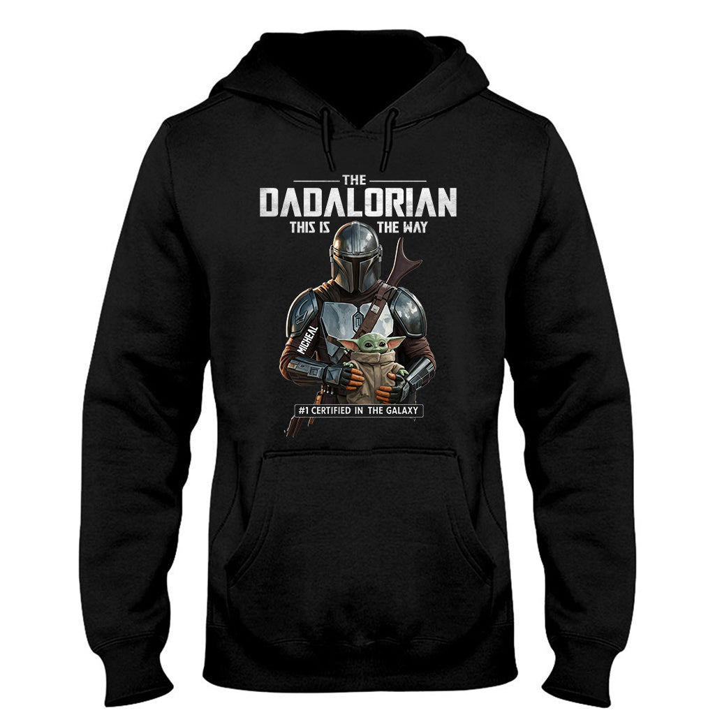 Dadalorian This Is The Way - Personalized The Force T-shirt And Hoodie