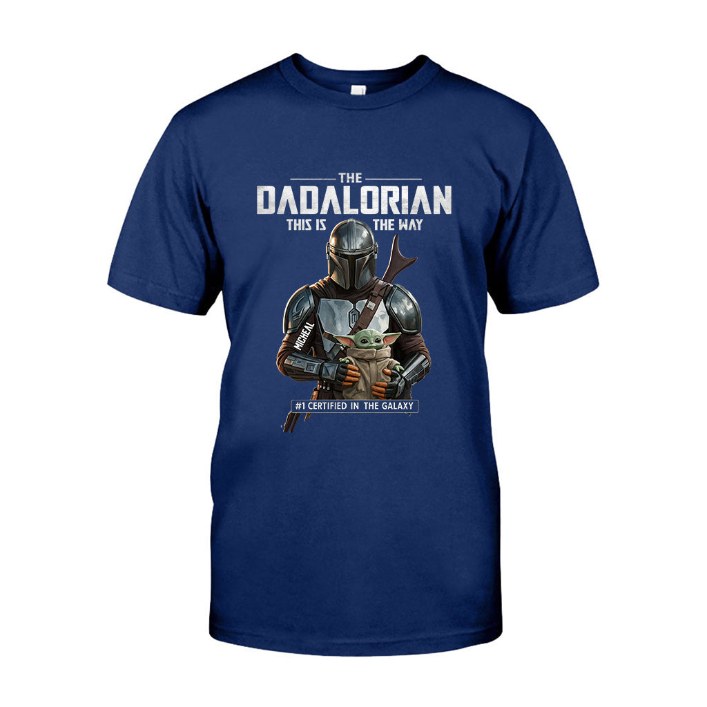 Dadalorian This Is The Way - Personalized The Force T-shirt And Hoodie
