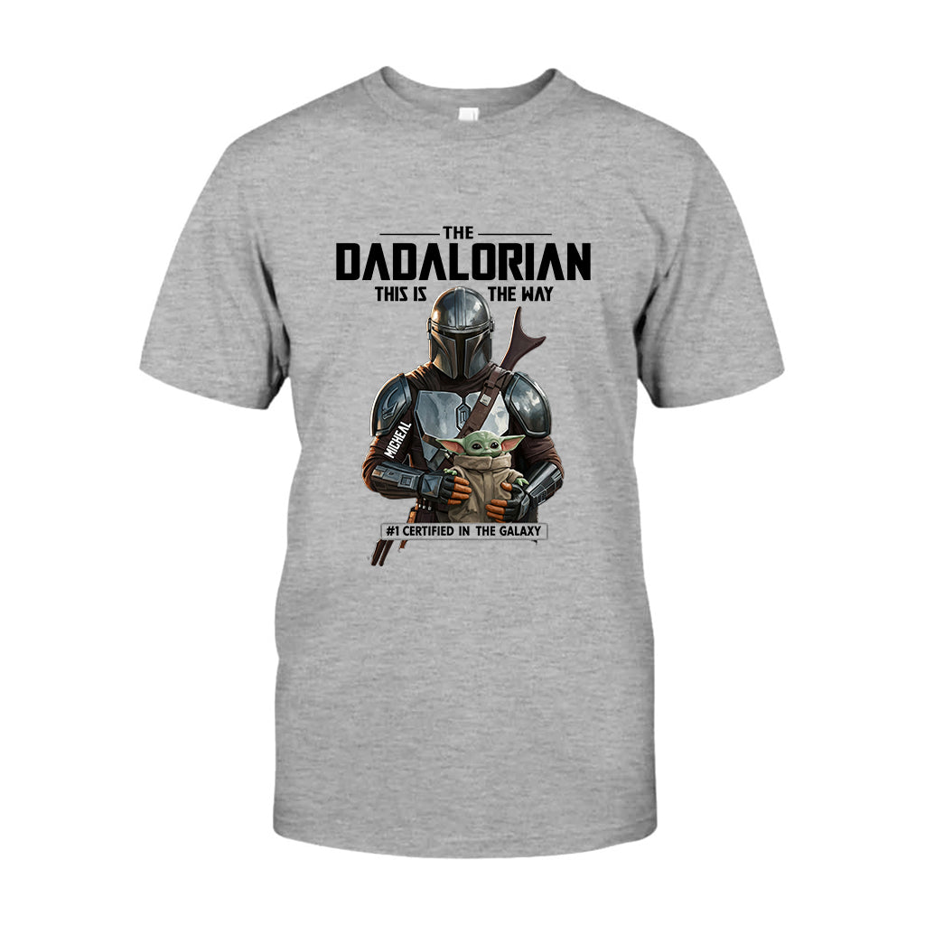Dadalorian This Is The Way - Personalized The Force T-shirt And Hoodie